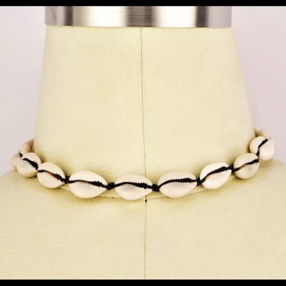 🌙 VSCO girl seashell necklace boho bohemian shell - Picture 4 of 4